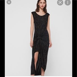 SOLD ALLSAINTS Snakecharm Rivera Dress Small